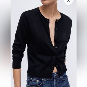 H&M Elegant Black Women's Cardigan